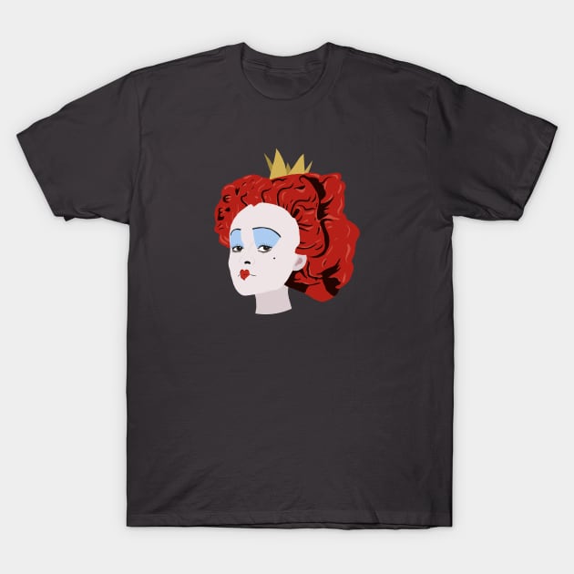 Queen of Hearts T-Shirt by ElviaMontemayor